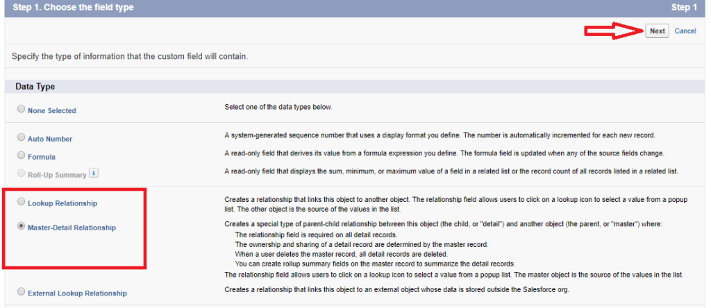 Data Model Create Field