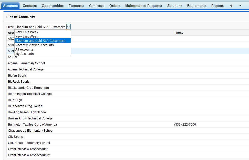 Visualforce List Controller with filter