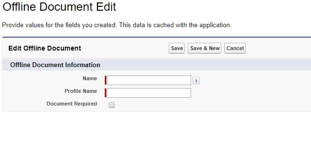 Custom setting