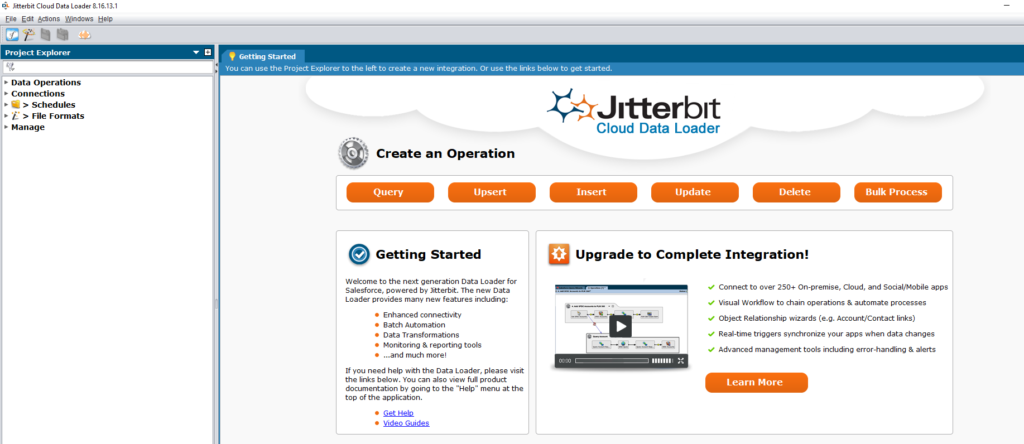 Salesforce Jitterbit