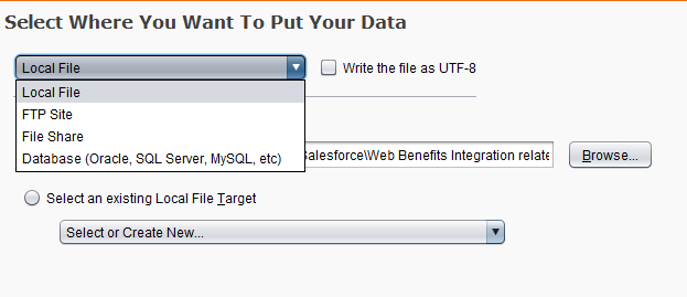 Salesforce Jitterbit